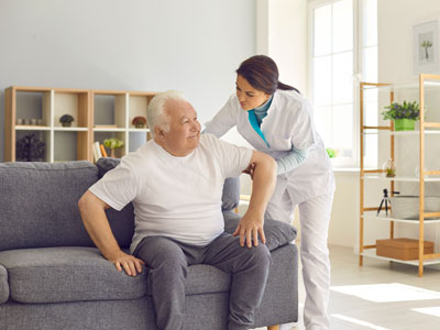 Domizilbehandlung - Mobile Physiotherapie zu Hause in Hinwil und Bauma